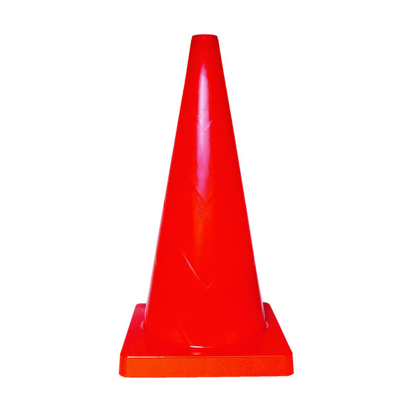 三甲 サンコー 安全コーン ヘビーコーン700H 8Y0061 φ40(3.7kg)レッド 1本 779-7605（直送品）