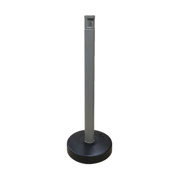 カーボーイ カラープラポールセット ピラーグレー ベースブラック CP-6415 1セット 788-5571（直送品）