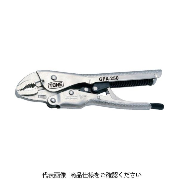 TONE オートグリッププライヤ 163mm GPA-150 1丁(1個) 818-8758（直送品）