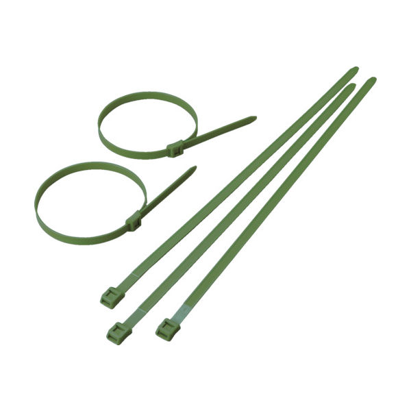 トラスコ中山 TRUSCO ケーブルタイ 幅4.8mmX長さ368mm最大結束φ105 OD TRCVR-368OD 1袋(100本)（直送品）