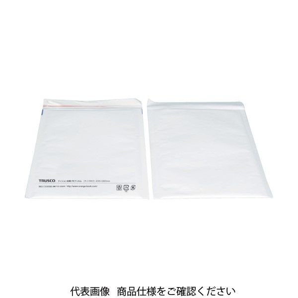 TRUSCO 【売切廃番】 クッション封筒 PEフィルム 120×235mm 10枚入パック TCF-120PE 1袋(10枚)（直送品）