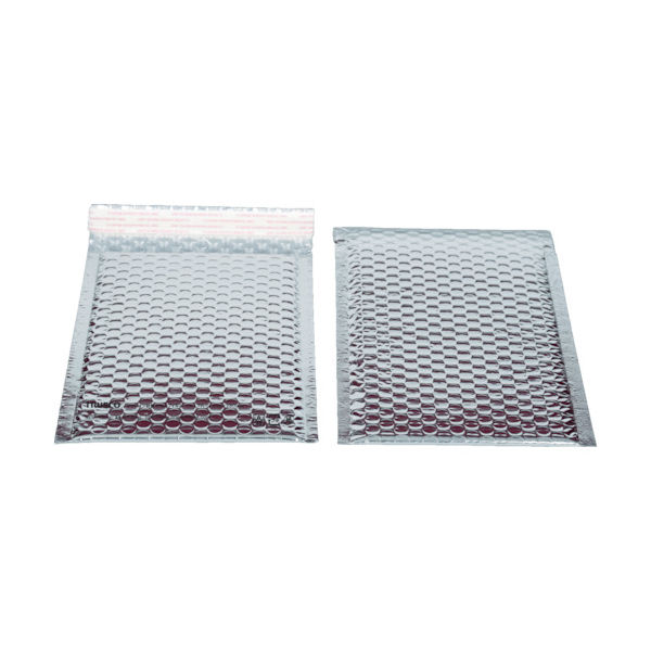 TRUSCO 【売切廃番】 クッション封筒 アルミフィルム 200×280mm 10枚入パック TCF-200AL 1袋(10枚)（直送品）