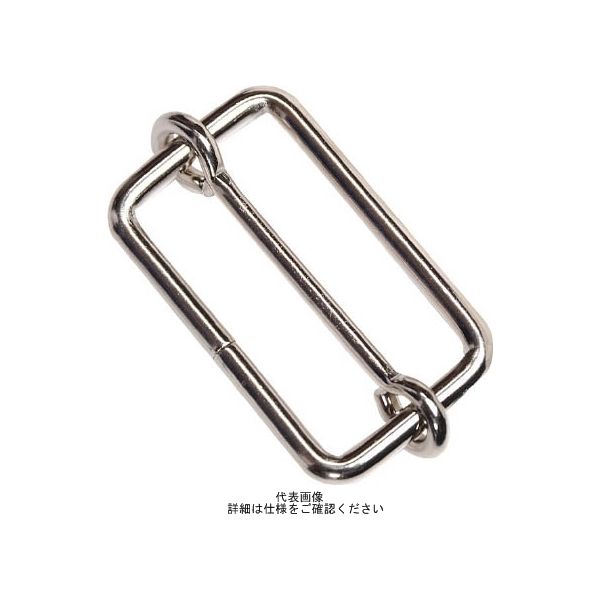 トラスコ中山 TRUSCO PPベルト専用金具50mm用 スライドアジャスター TSAJ-50 1個 799-3625（直送品）