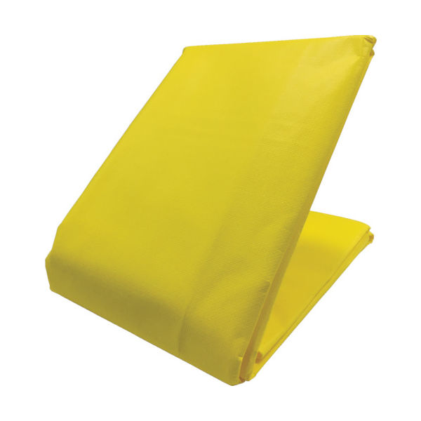 ユタカメイク カラートラックシート 1.8m×2.1m イエロー CTS-102 1枚 819-2349（直送品）