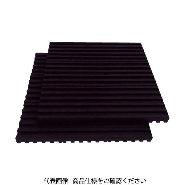 和気産業 ＷＡＫＩ 防振ゴムＡ １０Ｘ２００Ｘ２００ｍｍ BGA-04 1枚 819-0095 アスクル