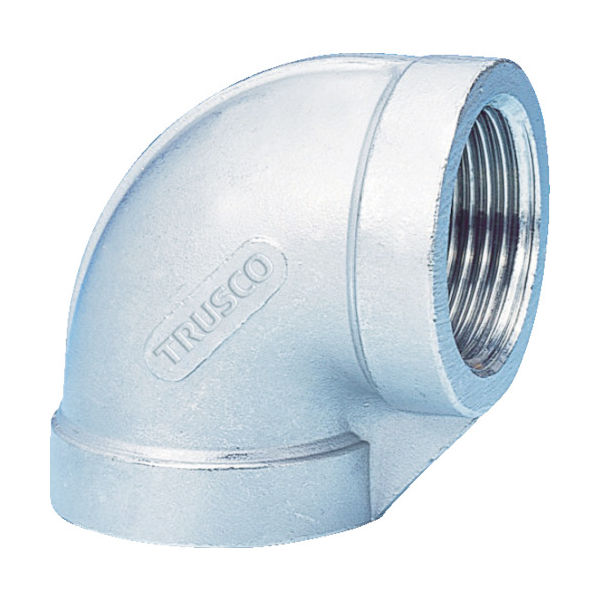 トラスコ中山 TRUSCO ねじ込み管継手 SUS 90°エルボ 10A TLL-10A 1個 819-1418（直送品）