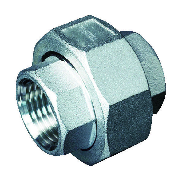 トラスコ中山 TRUSCO ねじ込み管継手 SUS ユニオン 8A TU-8A 1個 819-1520（直送品）