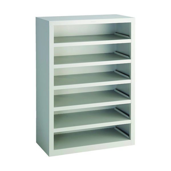 トラスコ中山 TRUSCO 引出しユニット本体 W592XD307XH890 ネオグレー MK-46S NG 1台 819-1748（直送品）