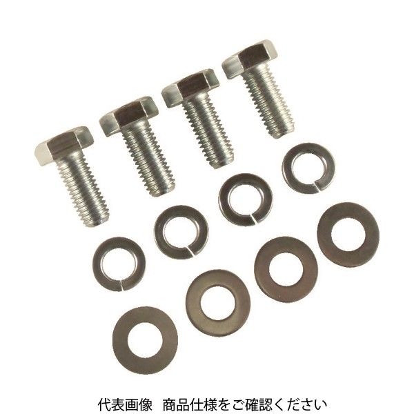 トラスコ中山 TRUSCO 鋼鉄製運搬車ストッパー用ボルトワッシャーセット LSH-BTWS8X25 1セット 782-9183（直送品）