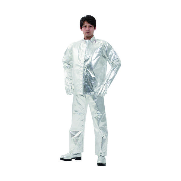 日本エンコン 全アルミ耐熱服 上衣 L 5010-L 1着 819-2919（直送品）