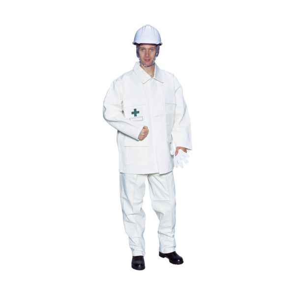 日本エンコン プロバン[[R上]]耐熱防炎服 上衣 着丈75 サイズM 5160-A-M 1着 819-2895（直送品）