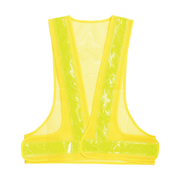 スリーライク 耐候性ベスト 黄×蛍光ライムイエロー HDV50-FY 1着 781-1250（直送品）