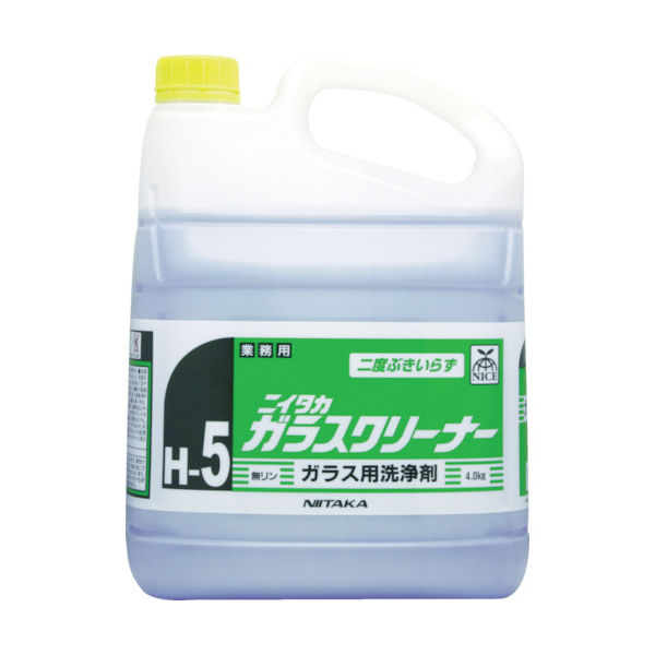 ニイタカ ガラスクリーナー 4Kg 232430 1個(1本) 819-5416（直送品）