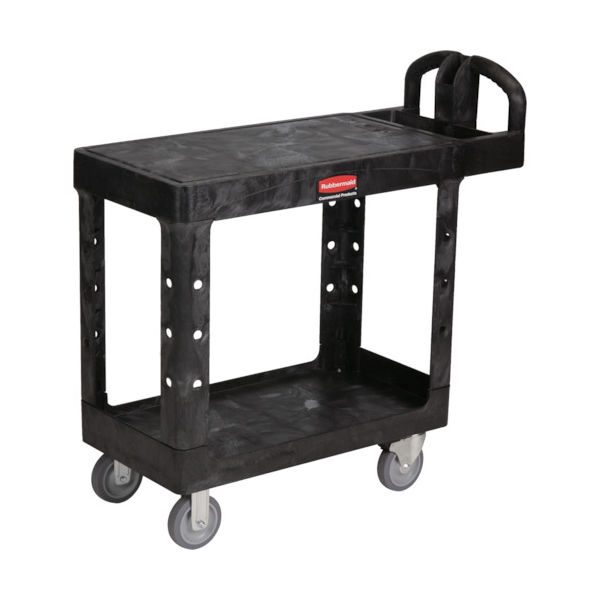 ニューウェルブランズ・ジャパン ラバーメイド ヘビーデューティーユーティリティカート ブラック 450507 1台 819-4744（直送品）