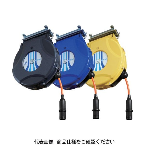 日平機器 日平 ハンディーエアーリール 6.4×10m 黄 HAP-210J-Y 1台(1個) 820-2799（直送品）