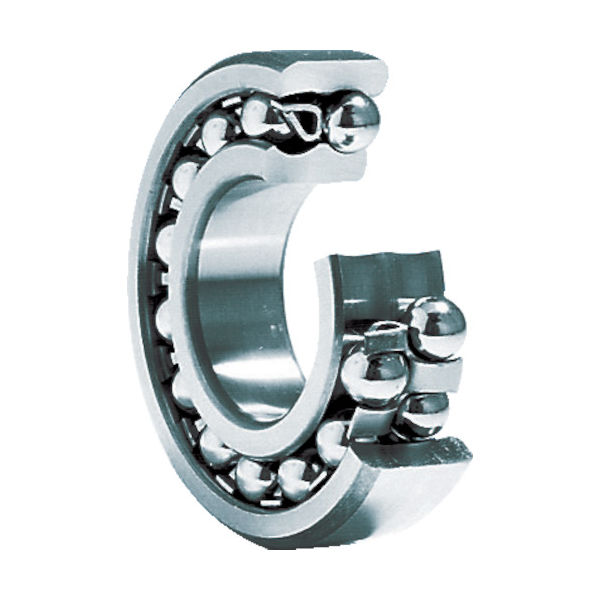 NTN A 小径小形ボールベアリング(テーパ穴)内径60mm外径130mm幅31mm 1312SK 1個 819-7733（直送品）