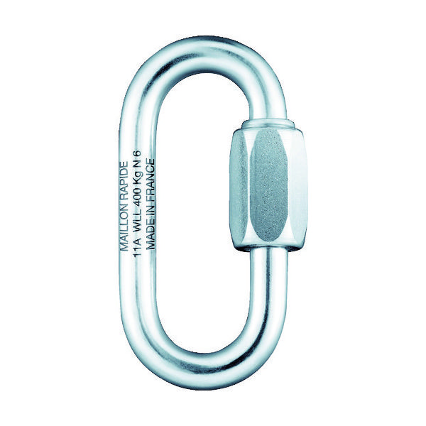 PEGUET MR クイックリンク スチール製 オーバル 6.0mm MRNZ06.0 1個 819-1934（直送品）