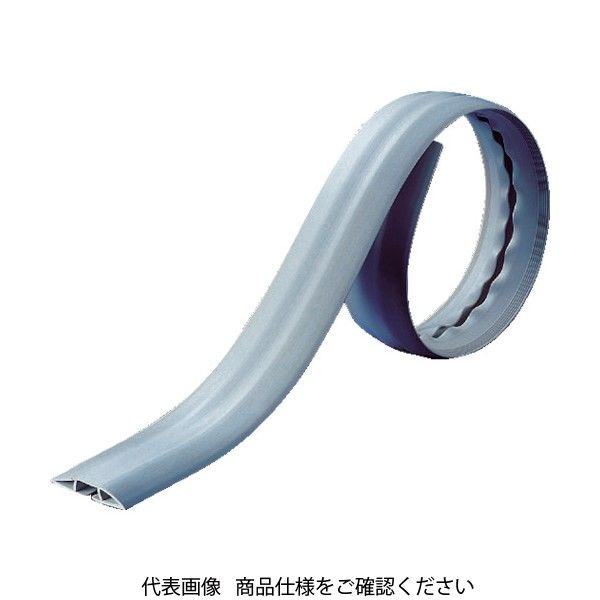 TRUSCO(トラスコ中山):ソフトケーブルプロテクター 10XW66.0X10Mグレー TSRD10X6610-GY オレンジブック トラスコ中山 TRUSCO ソフトケーブルプロテクター 10XW66.0X10M