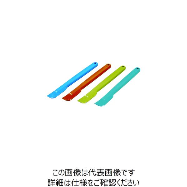 アラム MPFシリコーンクリーンヘラ 緑色系 (9677ー05) MP-CH-S-GR 1個 818-6787（直送品）