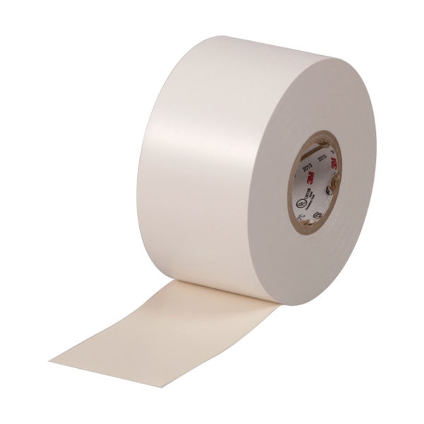 東研化工 3M ビニールテープ 35 白 38mmX20m WHI 38X20 1巻 799-1436（直送品）