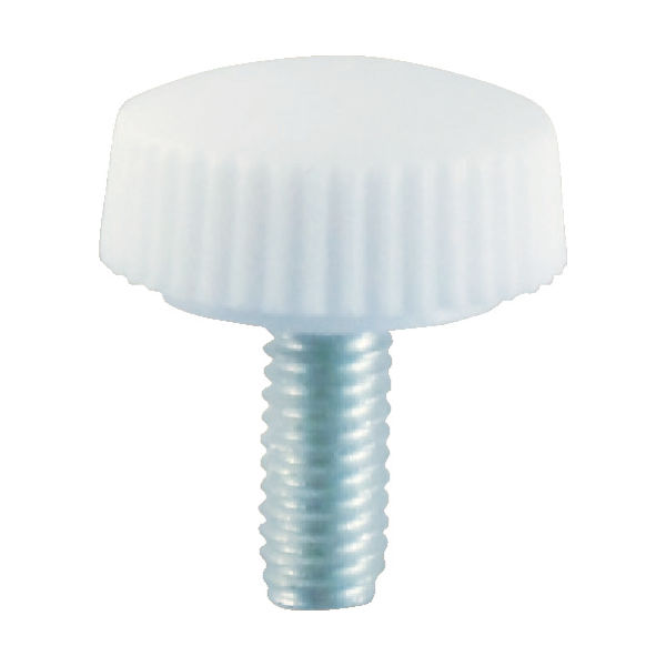 トラスコ中山 TRUSCO 化粧ビス NO.2 白 M5×9 20個入 B47-0509 1パック(20個) 783-6830（直送品）