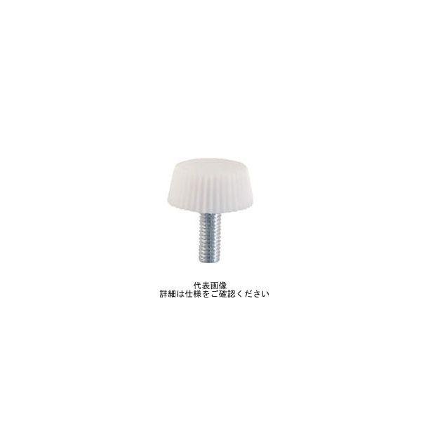 トラスコ中山 TRUSCO 化粧ビス NO.1 白 M4×10 30個入 B46-0410 1パック(30個) 783-6597（直送品）