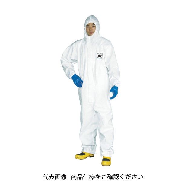 エイブル山内 マックスガード保護服 サイズL 耐水性能:2000mm以上 2555-L 1着 819-2949（直送品）