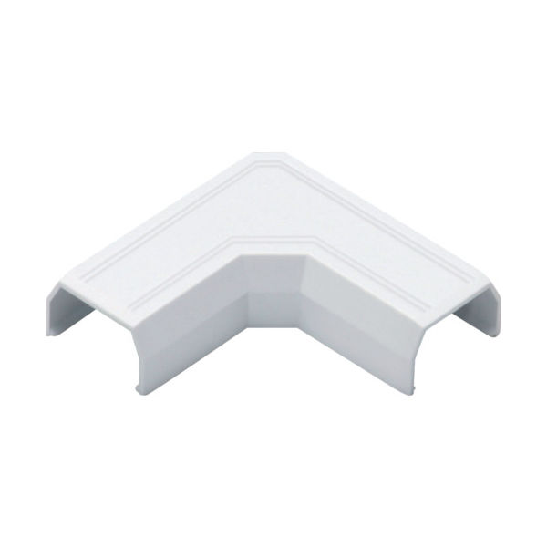 マサル工業 マサル ニュー・エフモール付属品 マガリ 4号 ホワイト SFMM42 1個 785-2070（直送品）