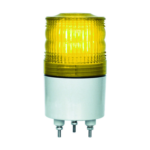 日惠製作所 NIKKEI ニコトーチ70 VL07R型 LED回転灯 70パイ 黄 VL07R-200NPY 1台 818-3284（直送品）