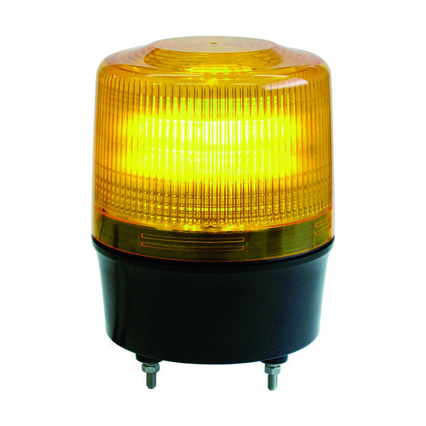 日惠製作所 NIKKEI ニコトーチ120 VL12R型 LED回転灯 120パイ 黄 VL12R-100NY 1台 818-3302（直送品）