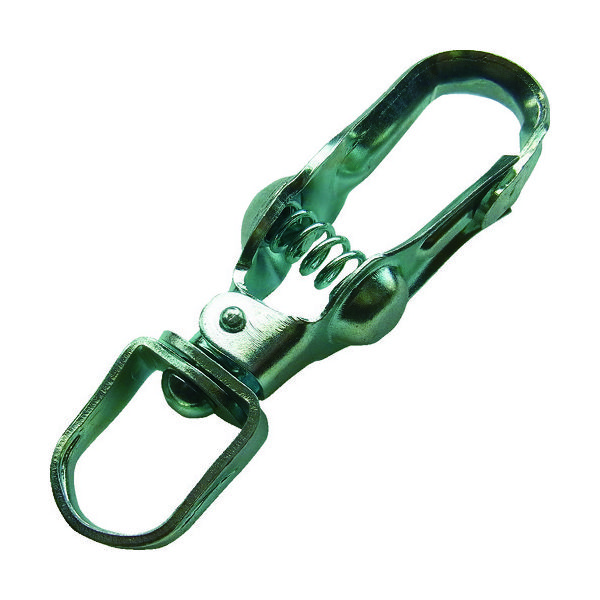 ニッサチェイン 鉄ucバネスナップ 107mm B-1123 1個 788-5229（直送品）