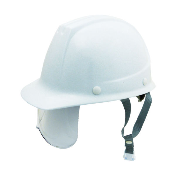 谷沢製作所 タニザワ エアライト搭載シールド面付ヘルメット ST#101JーSH(EPA) 帽体色 ホワイト 101J-SH-W1-J 1個（直送品）
