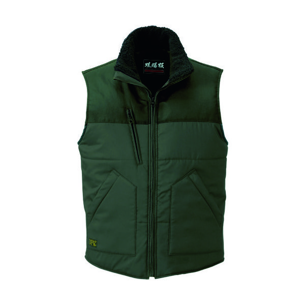 ジーベック 223 現場服 防寒ベスト 3L OD 223-64-3L 1着 799-6071（直送品）
