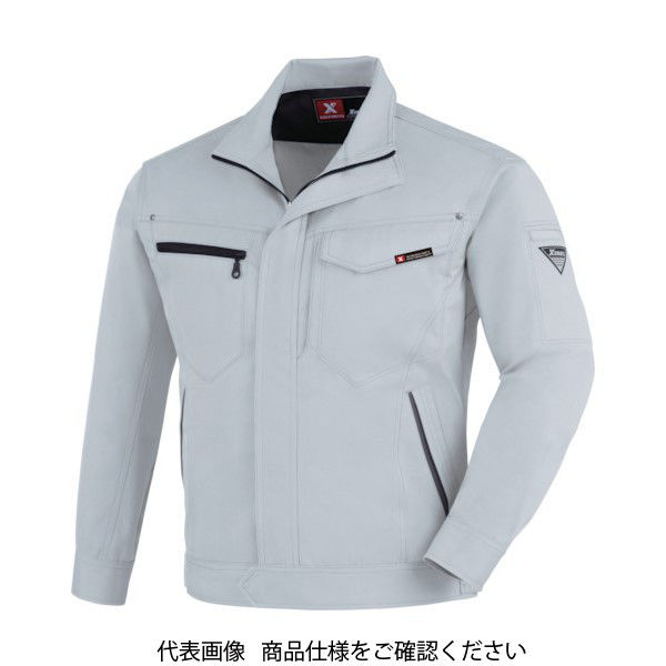 ジーベック XEBEC ブルゾン1620ー22ー3L シルバーグレー 1620-22-3L 1着 795-1507（直送品）