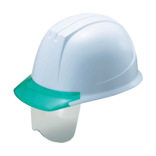 タニザワ エアライト搭載シールド面付ヘルメット ST#141VJーSH(EPA) 帽体色 ホワイト 141VJ-SH-W3V3-J 1個（直送品）