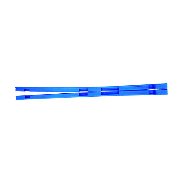 仙台銘板 工事看板保護クッション ネオガード スリムサイズ用 275×1400mm用 青色 2950155 1組(2本) 818-4898（直送品）