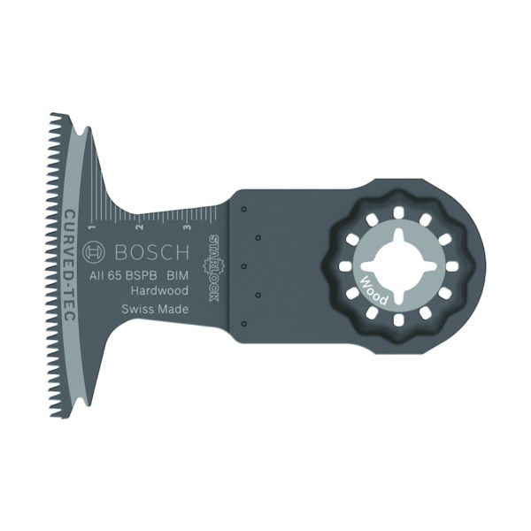 ボッシュ マルチツールブレード(カットソー) スターロック 木材用 AII65BSPB 1セット(1個) 819-2283（直送品）