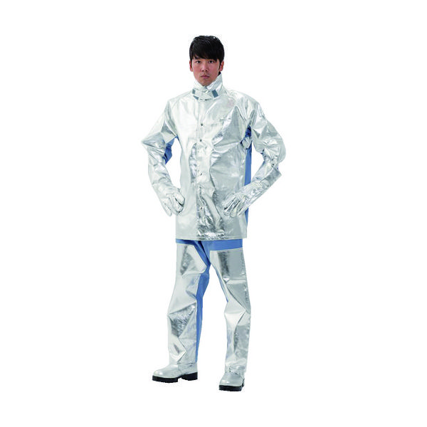 日本エンコン アルミコンビ耐熱服 上衣 5020-6L 1着 819-2933（直送品）