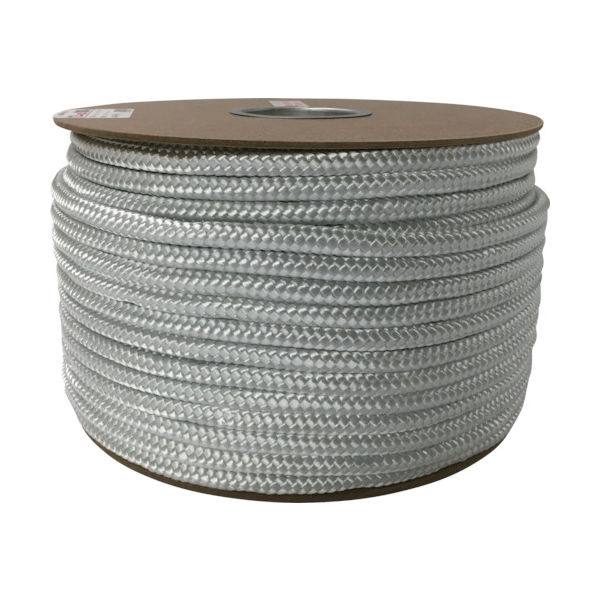 ユタカメイク ナイロン16打ロープドラム巻 12mm×100m PRN-6 1巻 794-7933（直送品）