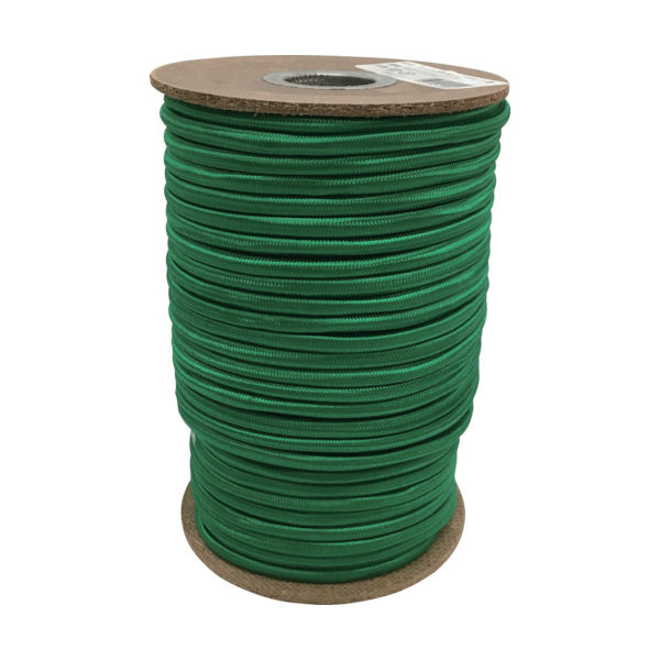 ユタカメイク ゴム タイトゴムロープボビン巻 6φ×50m グリーン RT-27 1個 794-8174（直送品）
