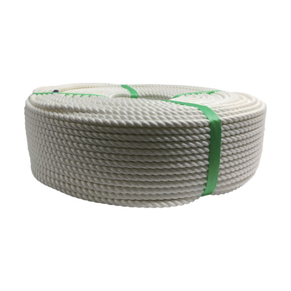 ユタカメイク クレモナロープ巻物 8φ×200m V8-200 1巻 794-9499（直送品）