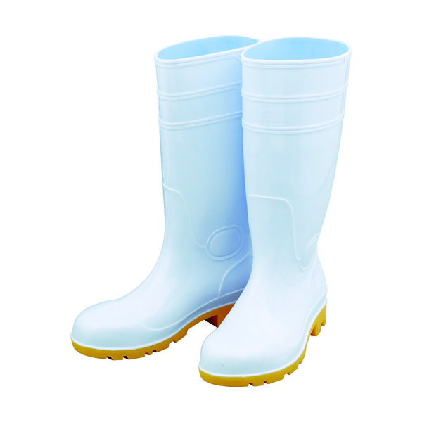 ジャパン・パルム HEIGI 安全耐油長靴 ホワイト 25.5cm HG-2801W-255 1足 819-3796（直送品）