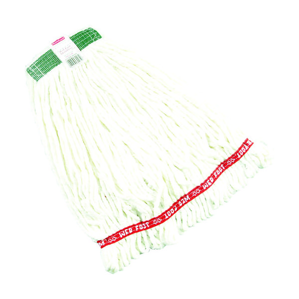 ニューウェルブランズ・ジャパン ラバーメイド ウェブフット・シュリンクレスモップ ウェットタイプ ホワイト A2120601 1個（直送品）