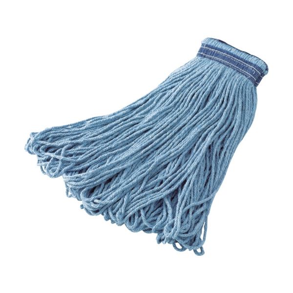 ラバーメイド 【売切廃番】モップ クリーニングモップ クランプスタイル リミテッド ブルー 材質コットン、合成繊維 E23665 1個（直送品）