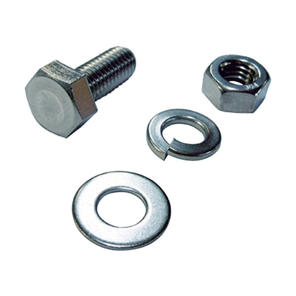 ダイドーハント 6角ボルト ステンレス M8×20mm (2組入) 00065914 1袋(2本) 789-4252（直送品）