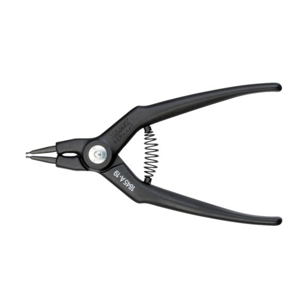 HAZET スナップリングプライヤー(軸用) 1845A-19 1丁 584-4045（直送品）