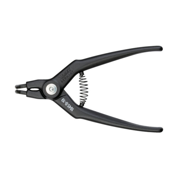 HAZET スナップリングプライヤー(軸用) 1845B-19 1丁 584-4070（直送品）