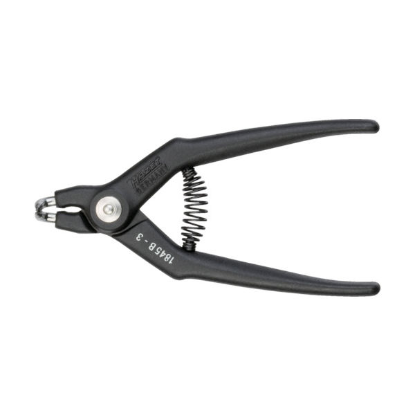 HAZET スナップリングプライヤー(軸用) 1845B-3 1丁 584-4088（直送品）