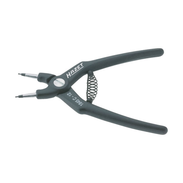 HAZET スナップリングプライヤー(穴用) 1845C-12 1丁 584-4096（直送品）