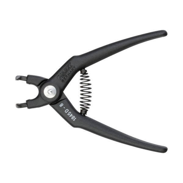 HAZET スナップリングプライヤー(穴用) 爪先端径0.9mm 1845D-8 1丁 584-4142（直送品）